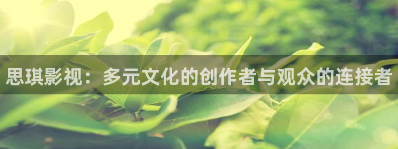 旧版丝瓜视频下载地址：思琪影视：多元文化的创作者与观众的连接者